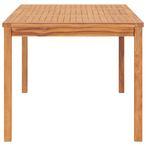 vidaXL Patio Dining Table 70.9"x35.4"x30.3" Solid Teak Wood