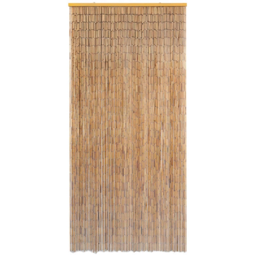 vidaXL Door Curtain Bamboo 35.4"x78.7"