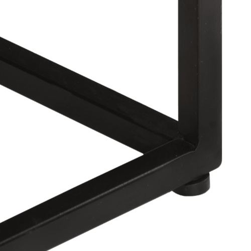 vidaXL TV Cabinet 43.3"x11.8"x17.7" Rough Mango Wood