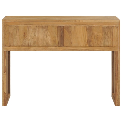 vidaXL Console Table 39.4"x13.8"x29.5" Solid Teak Wood