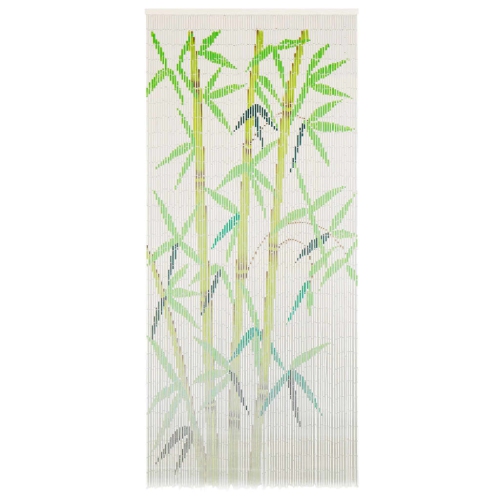 VIDAXL  Insect Door Curtain Bamboo 35.4"x78.7"