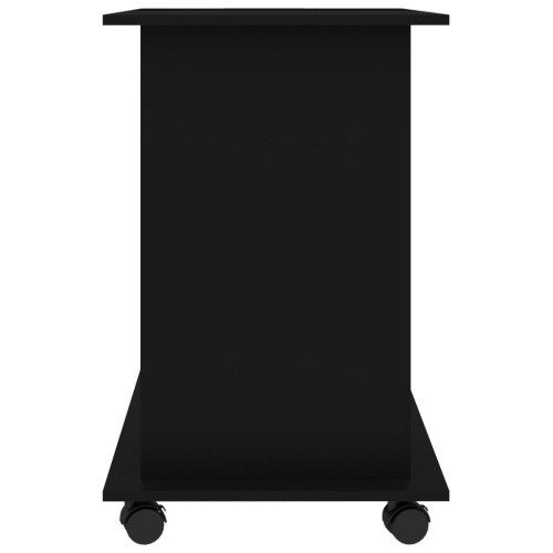 vidaXL Computer Desk Black 31.5"x19.7"x29.5" Chipboard
