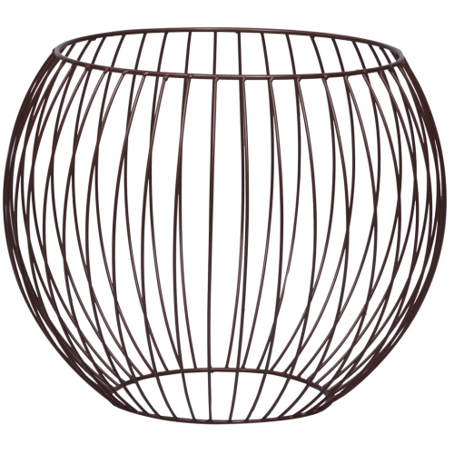 vidaXL Coffee Table Gold Ø 20"