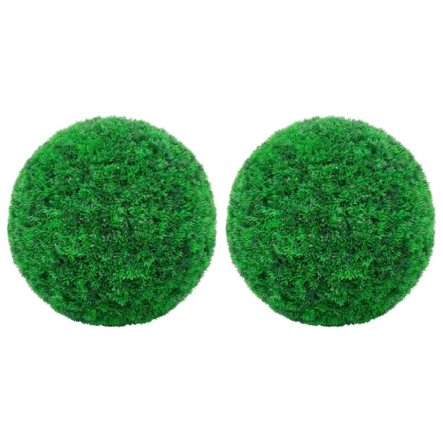VIDAXL  Artificial Boxwood Balls 2 PCs 10.6"
