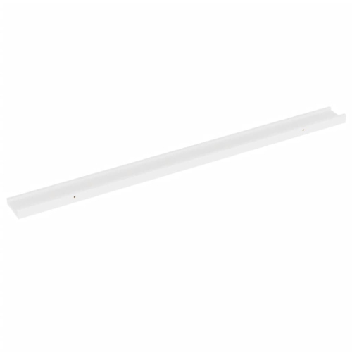 vidaXL Wall Shelves 2 pcs White 45.3"x3.5"x1.2"