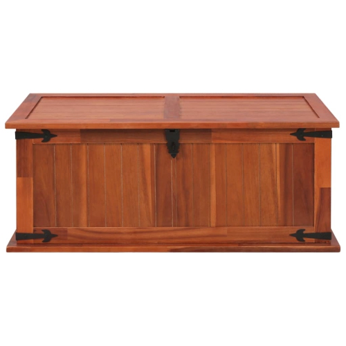 vidaXL Storage Chest 35.4"x17.7"x15.7" Solid Acacia Wood