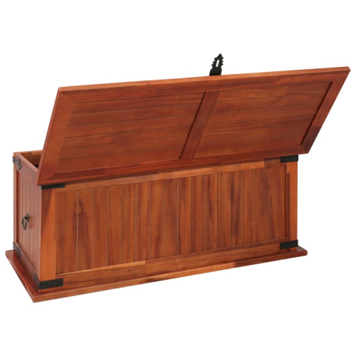 vidaXL Storage Chest 35.4"x17.7"x15.7" Solid Acacia Wood