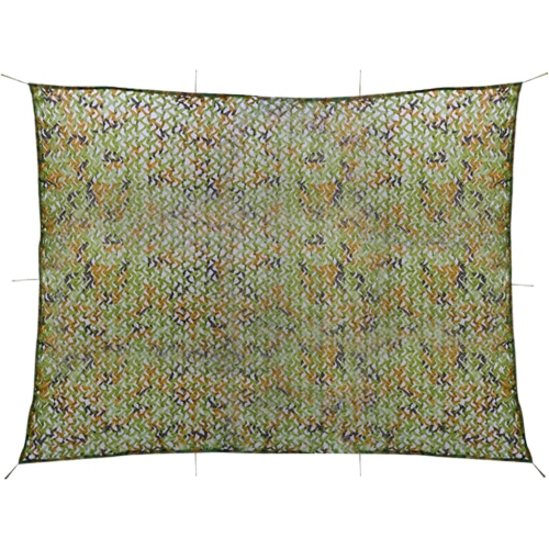 vidaXL Camouflage Net with Storage Bag 9.8'x13'