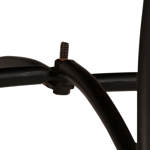 vidaXL Dining Table Solid Acacia Wood with Sheesham Finish 47.2"x29.9"