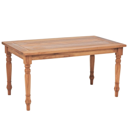 vidaXL Batavia Coffee Table Teak 35.4"x19.7"x17.7"