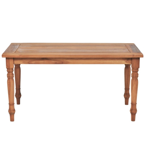 vidaXL Batavia Coffee Table Teak 35.4"x19.7"x17.7"