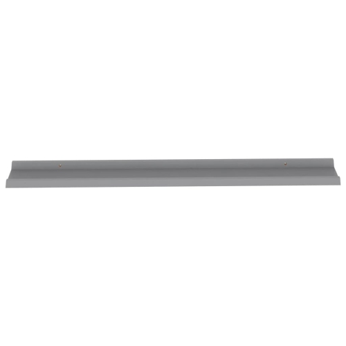 vidaXL Wall Shelves 4 pcs Gray 45.3"x3.5"x1.2"