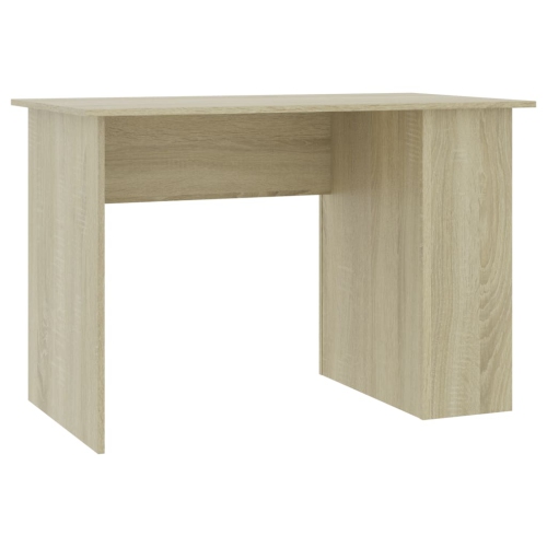 vidaXL Desk Sonoma Oak 43.3"x23.6"x28.7" Chipboard