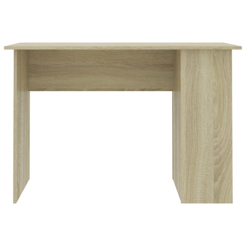 vidaXL Desk Sonoma Oak 43.3"x23.6"x28.7" Chipboard