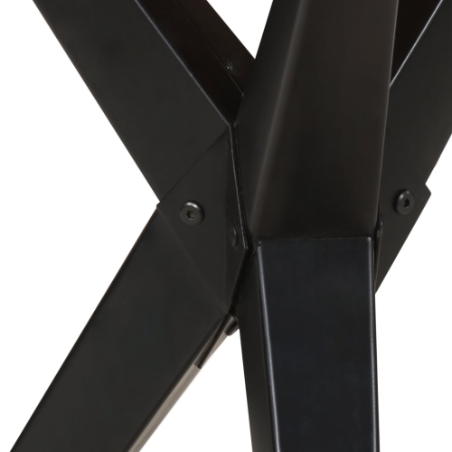 vidaXL Dining Table 63"x31.5"x29.9" Rough Mango Wood