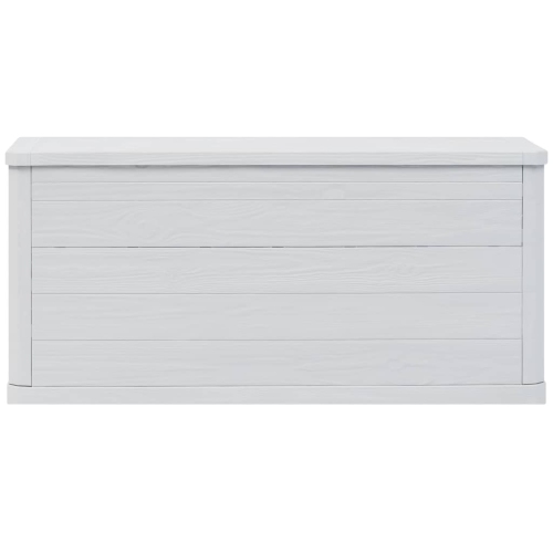 vidaXL Patio Storage Box 74 gal Light Gray