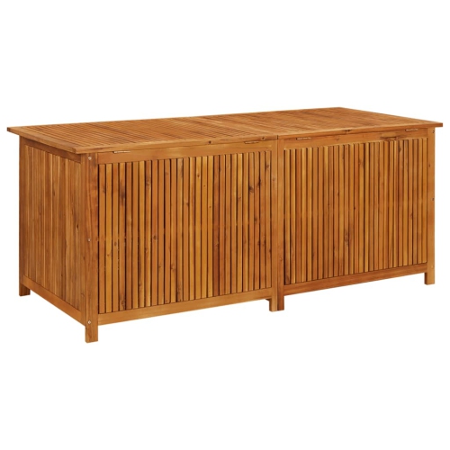 vidaXL Patio Storage Box 68.8"x31.4"x29.5" Solid Acacia Wood