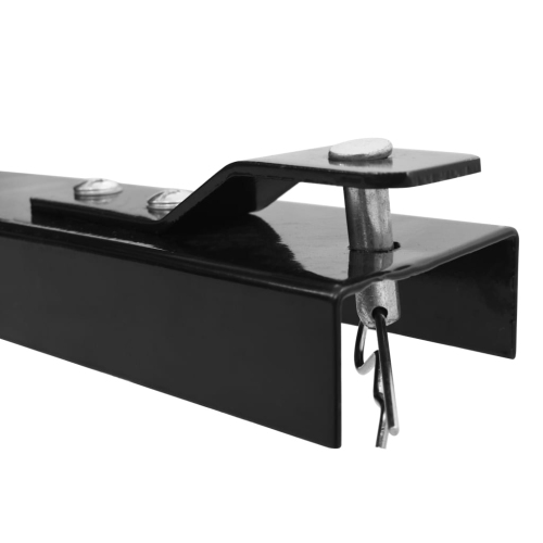 vidaXL Tipping Trailer for Lawn Mower 661.4 lb Load