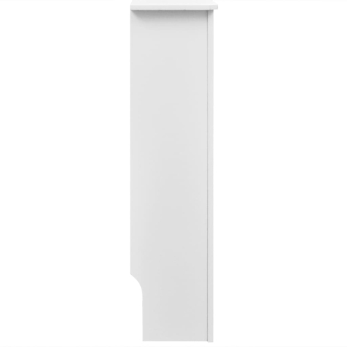 vidaXL Radiator Covers 2 pcs White MDF 44.1"