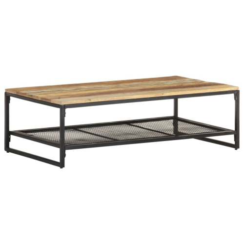 VIDAXL  Coffee Table 43.3"x23.6"x13.8" Solid Reclaimed Wood