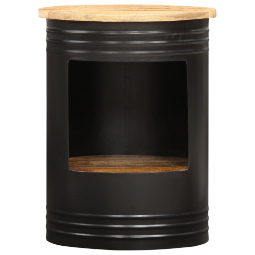 vidaXL Coffee Table 16.9"x21.7" Solid Mango Wood