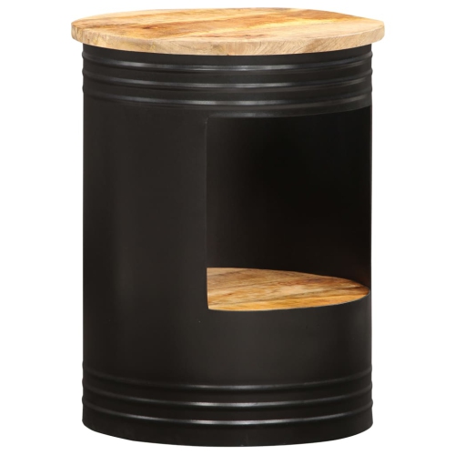 vidaXL Coffee Table 16.9"x21.7" Solid Mango Wood