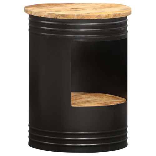 vidaXL Coffee Table 16.9"x21.7" Solid Mango Wood