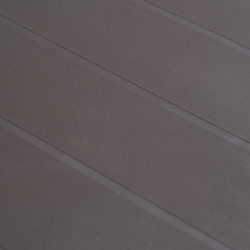 vidaXL Patio Table Brown 59"x35.4"x28.3" Plastic Rattan Look