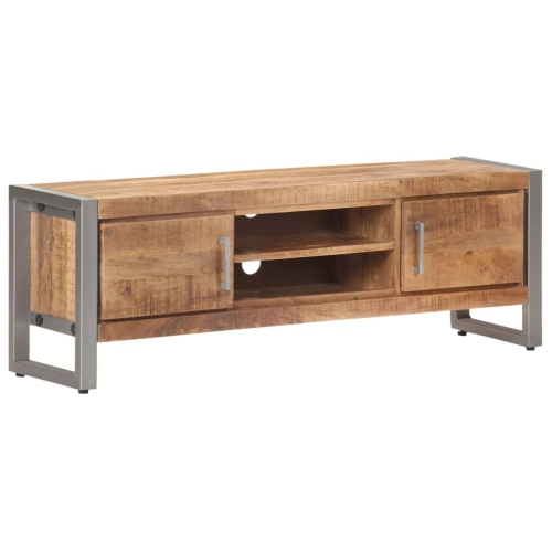 VIDAXL  Tv Cabinet 47.2"x11.8"x15.7" Rough Wood In Mango