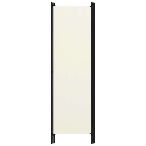 vidaXL 3-Panel Room Divider Cream White 59.1"x70.9"