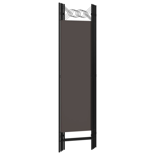 vidaXL 4-Panel Room Divider Anthracite 63"x70.9"