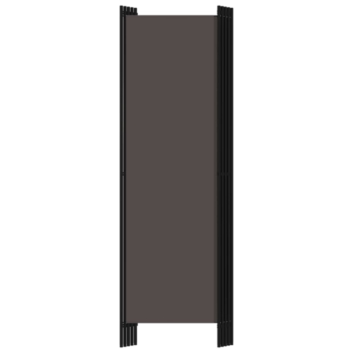 vidaXL 5-Panel Room Divider Anthracite 98.4"x70.9"