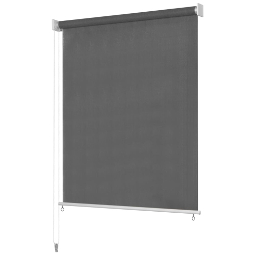 Store à rouleau pour l’extérieur vidaXL, 47.2 x 90,5 po, anthracite