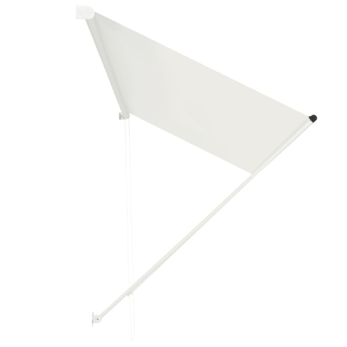 vidaXL Retractable Awning 118.1"x59.1" Cream