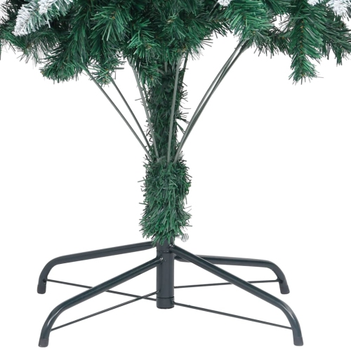 vidaXL Artificial Christmas Tree with Pine Cones and White Snow 94.5"