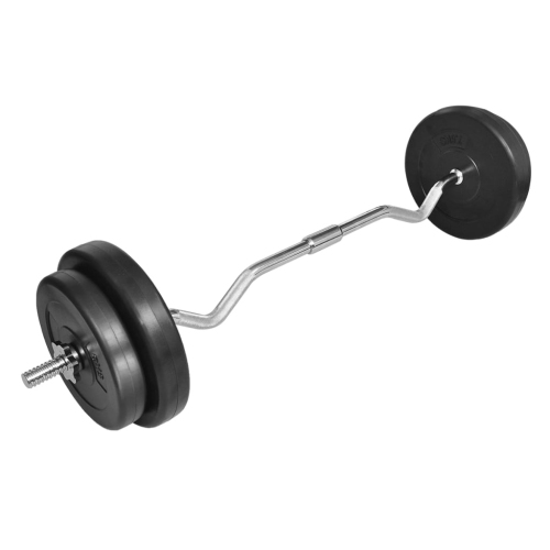 Barre pour boucles de 66.1 lb avec poids