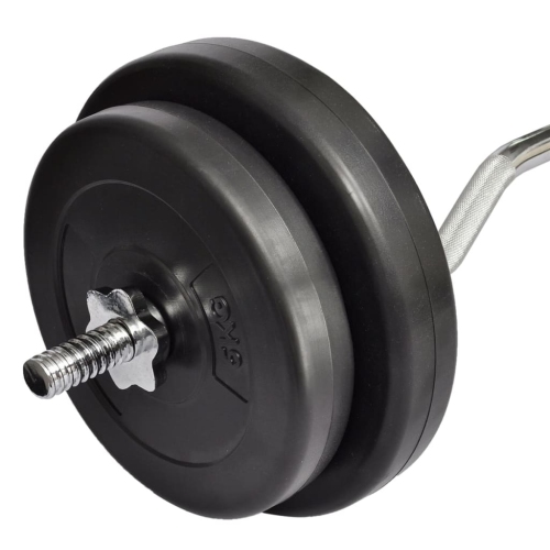 Barre pour boucles de 66.1 lb avec poids