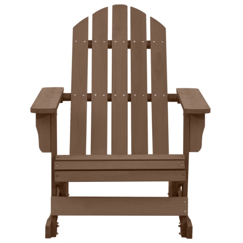 vidaXL Patio Rocking Chair Wood Brown