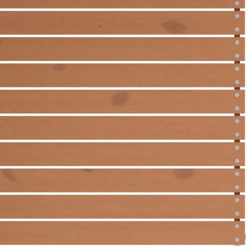 vidaXL 4 Piece Patio Lounge Set Solid Pinewood Honey Brown