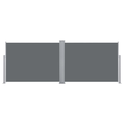 vidaXL Retractable Side Awning Anthracite 39.4"x393.7"