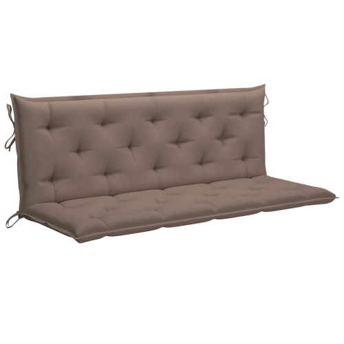 vidaXL Cushion for Swing Chair Taupe 59.1" Fabric