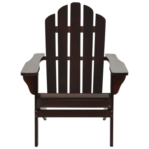 vidaXL Patio Chair Wood Brown