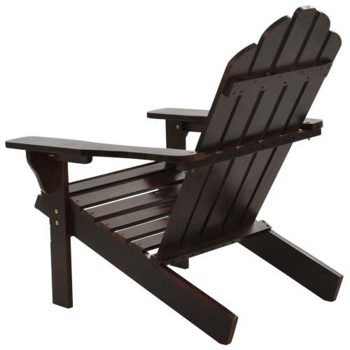 vidaXL Patio Chair Wood Brown