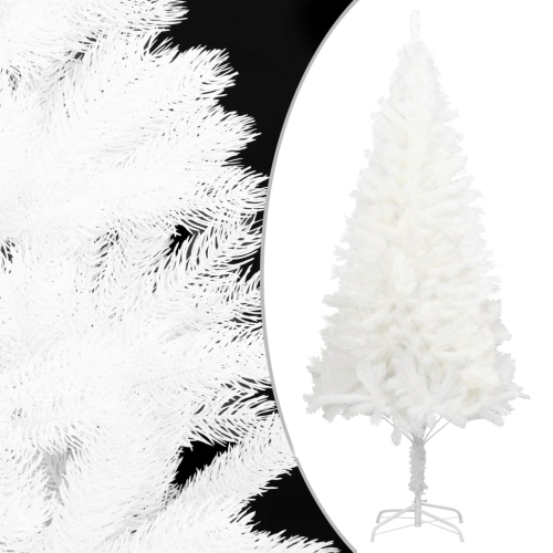 VIDAXL  Artificial Christmas Tree Lifelike Needles White 70.9"