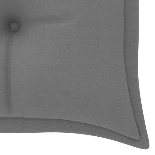 vidaXL Cushion for Swing Chair Gray 59.1" Fabric