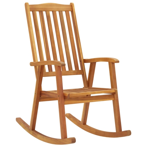 VIDAXL  Rocking Chair Solid Acacia Wood