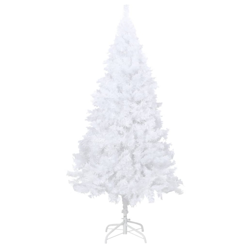 Arbre de Noël artificiel VIDAXL avec branches épaisses, blanc, 82.7 po PVC