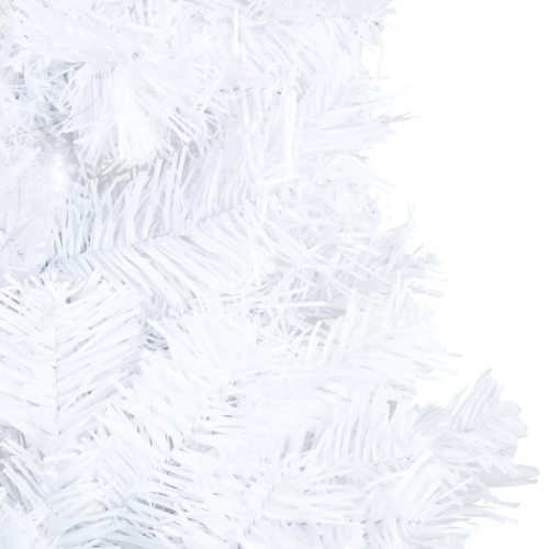 Arbre de Noël artificiel VIDAXL avec branches épaisses, blanc, 82.7 po PVC