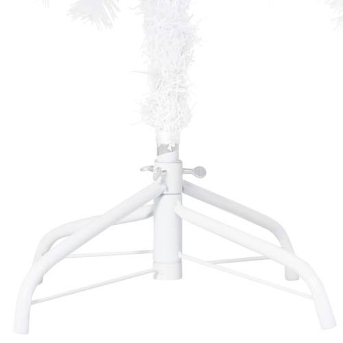 Arbre de Noël artificiel VIDAXL avec branches épaisses, blanc, 82.7 po PVC