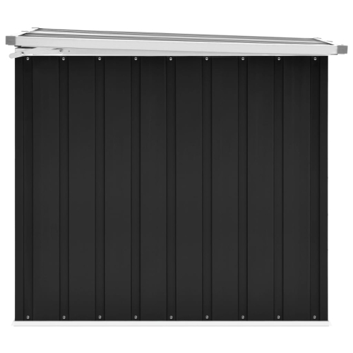 vidaXL Patio Storage Box Anthracite 58.7"x39"x36.6"